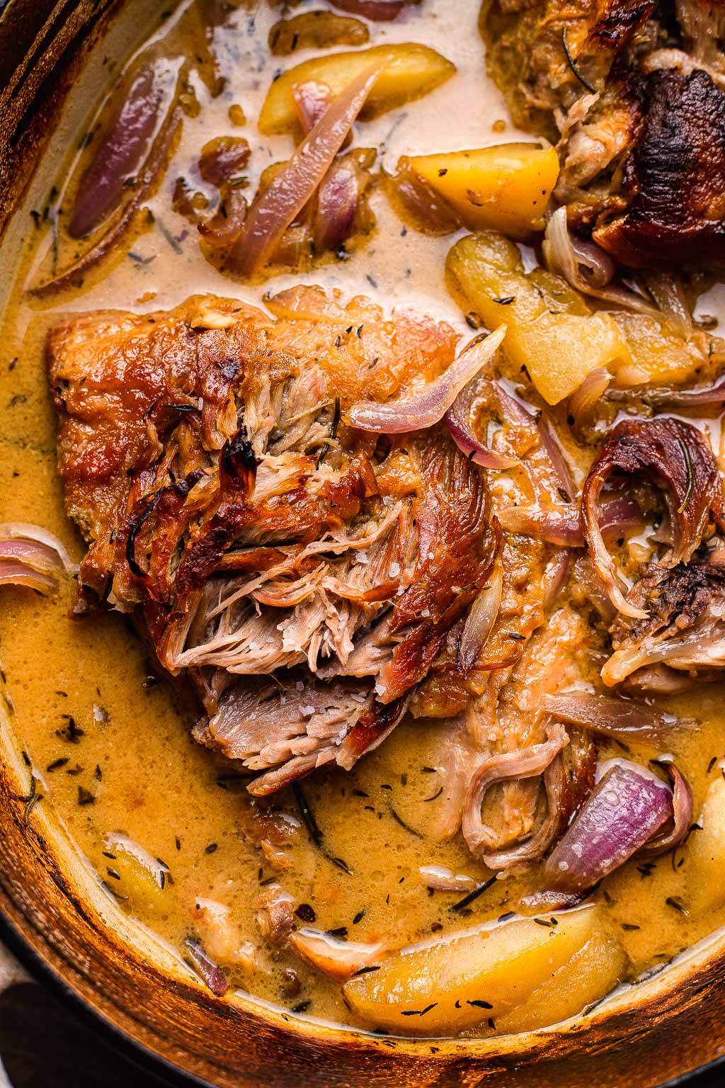 One-Pot Apple Cider Braised Pork: Perfect for Crowds & Meal Prep